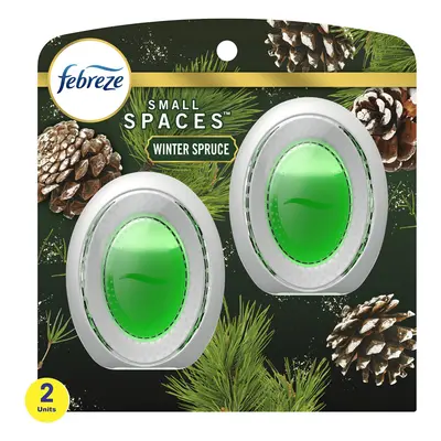 Febreze Small Spaces Air Freshener Limited Edition Scents Winter Spruce Pack