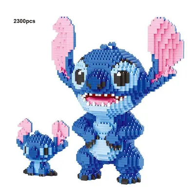 (With Box, 21823) 2882pcs+ Guitar Stitch Series Diamond Building Block Micro Lilo &