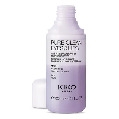 Kiko MILANO - Pure Clean Eyes & Lips Two-phase Makeup Remover for Eyes