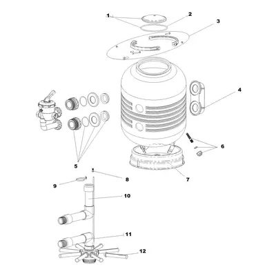 Certikin Transparent Lid & âO' Ring (CE04080102)