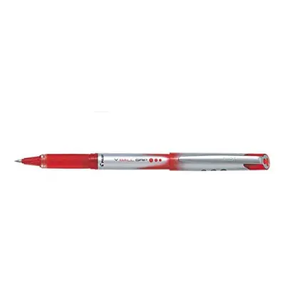 Pilot Vball Grip Liquid Ink Rollerball 0.7 mm tip (Box of 12) - Red