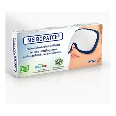 Meibopatch re-usable heatable eye mask with temperature test strip