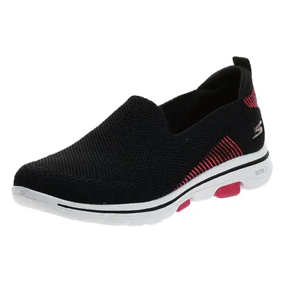 Skechers Women's Classic Black Pink Wide