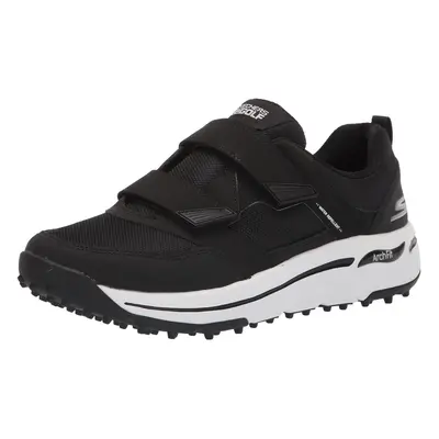 Skechers Women's Arch Fit Golf Shoe Black/White Strap 8.5