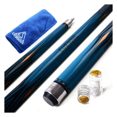 CUESOUL SOOCOO Series inch 19oz Maple Pool Cue Stick Set with Billiards Joint Protector and Cue 