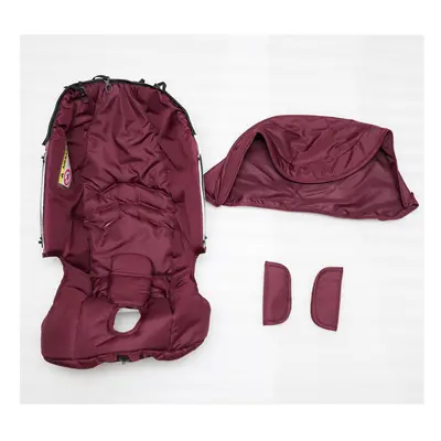 (wine red) Doona Stroller Accessories Canopy Seat Cover For 4in1 Car Seat Change Washing Kit Str