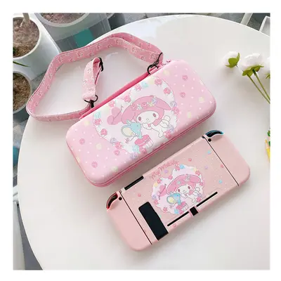 (Storage Bag) Cartoon Sanrio My Melody Switch Protective Case For Nintendo Switch Game Console A