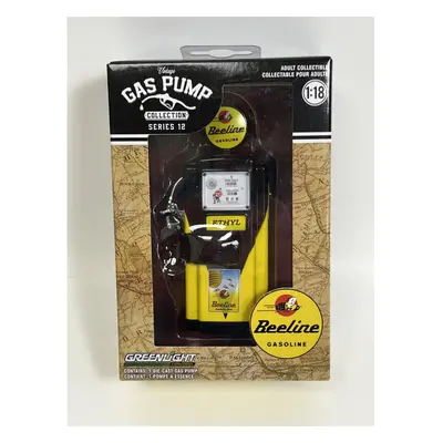 Beeline Gasoline Vintage Gas Pump Collection Series 1:18 Scale Greenlight 14120A