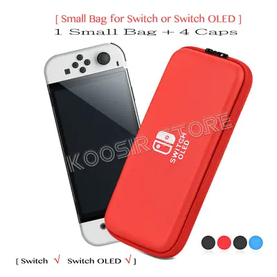 (small bag 1) New Deluxe Carrying Storage Case For Nintendo Switch OLED Console Accessories Bag 