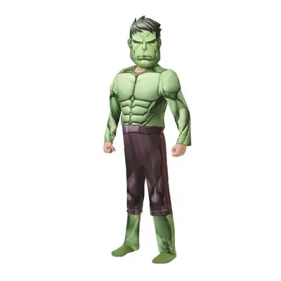 dress up Hulk Deluxe junior green size years