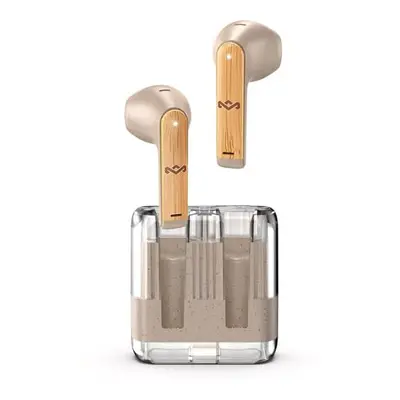 House of Marley Zion True Wireless Bluetooth Earbuds - Ear Buds with Built-in Microphone, Hr Pla