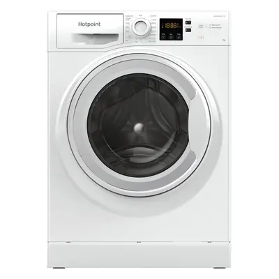 Hotpoint NSWM W UK 7kg Washing Machine with rpm - White - A Rated