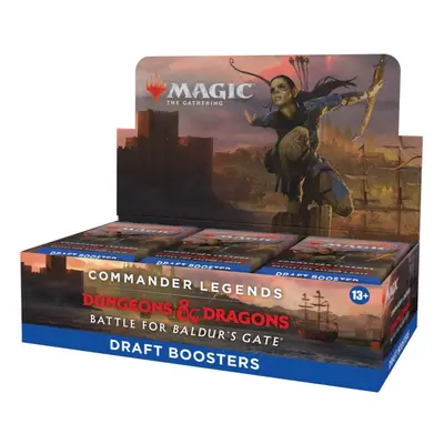 Magic: The Gathering Commander Legends: Battle for Baldurs Gate Draft Booster Box | Packs Magic 