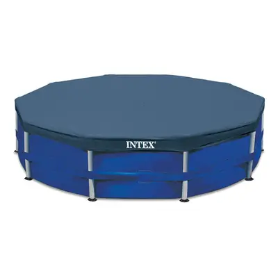 BLOSSOMZ Intex 12' Round Frame Set Easy Swimming Pool Debris Cover | 28031E