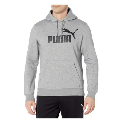 PUMA mens Essentials Big Logo Fleece Hoodie Hooded Sweatshirt Medium