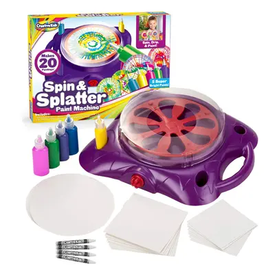 Creative Kids Spin & Paint Art Kit - Spinning Art Machine + Flexible