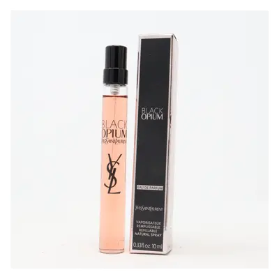 Black Opium by Yves Saint Laurent Eau De Parfum 0.33oz/10ml Spray New With Box