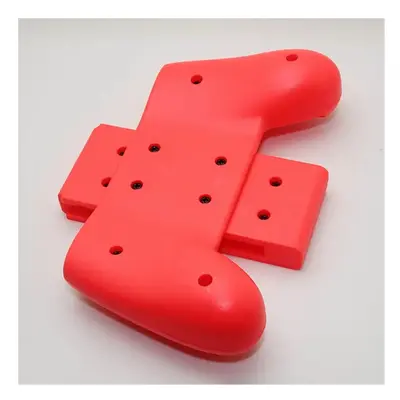 (Red) New Gaming Grip Handle Controller Comfort Grip Handle Bracket Support Holder For Nintend S