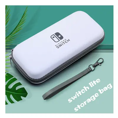 (gray) Case For Nintendo Switch Lite Console Bundle Case Protective Case Hard Carrying Storage B