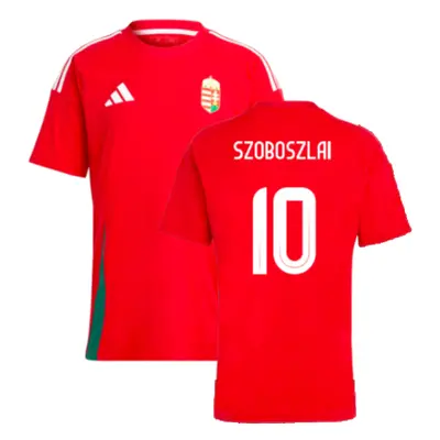 (L) Hungary Home FAN Shirt (SZOBOSZLAI 10)