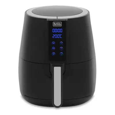 BLACK + DECKER BXAF17087GB Digital Air Fryer, 4L, 1500W, Black