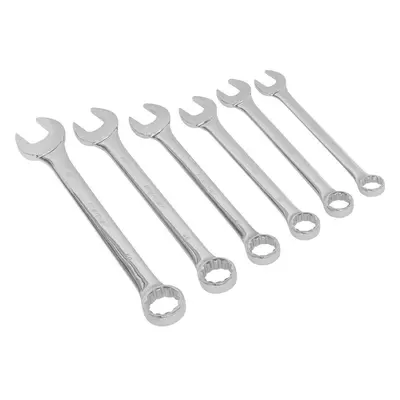 6pc EXTRA LARGE Combination Spanner Set - 34mm to 50mm Point Nut Ring Wrench