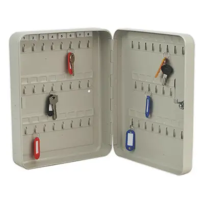 Wall Mounted Locking Mini Key Cabinet Safe - Key Capacity - x x 80mm