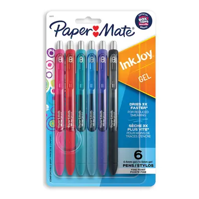 Paper Mate InkJoy Gel Pens Fine Point Assorted Colors Count