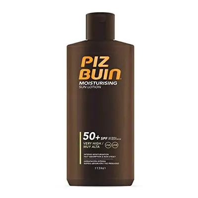 2 x Piz Buin Moisturising Sun Lotion SPF50-200ml