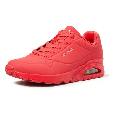 Skechers Women's UNO - Stand On Air Sneaker Red W US