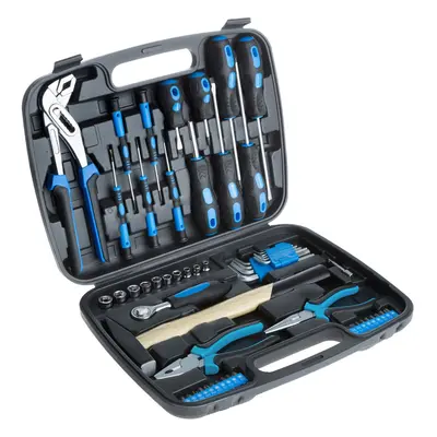 Tool Box Tools Set Piece Kit Repair DIY Household Chest Pliers Hammer Case