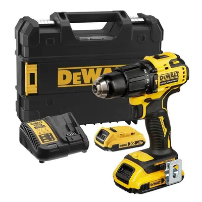 Dewalt DCD709D2T 18v XR Brushless Compact Combi Hammer Drill Tstak - x 2.0ah