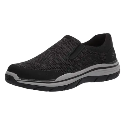 Skechers Men's Expected 2.0-Arago Slip On Canvas Loafer Black Medi