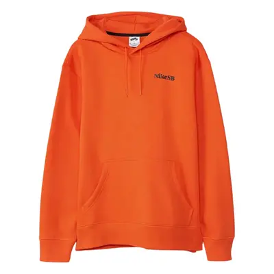 Nike SB Men's Skate Hoodie Rush Orange/Black Style: DA4255-800 (as1 a