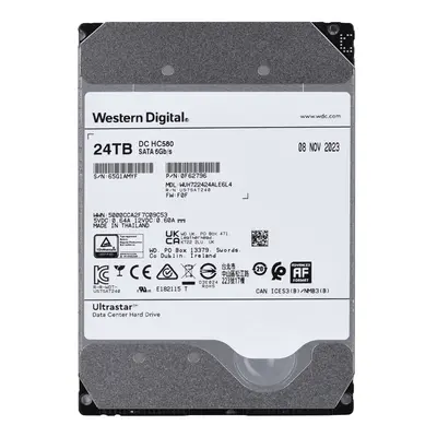 Western Digital Ultrastar DC HC580 3.5" TB Serial ATA