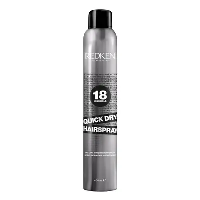 Quick Dry, Hairspray for Defined Waves, Matte Finish & Medium Hold, 400ml