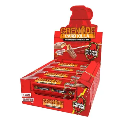 Grenade Carb Killa High Protein and Low Carb Bar, x g - Peanut Nutter