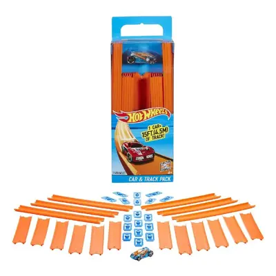 Fisher-Price BHT77 Mattel Hot Wheels Track Builder Pack with Vehicle