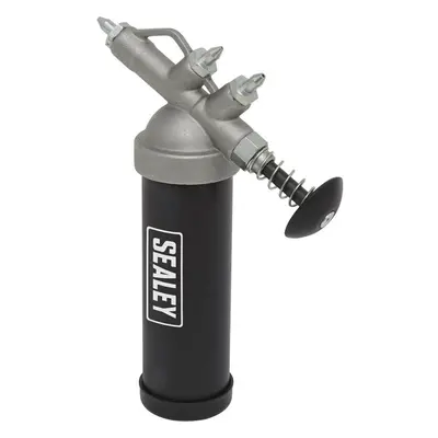 Push Type Mini Grease Gun - 3oz Cartridge Capacity - Three Nozzle Sizes