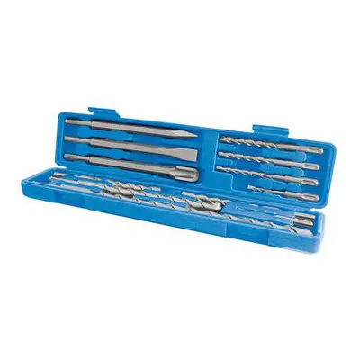 12 Piece SDS Plus Masonry Drill & Steel Set Drill Chisel Stone Concrete Brick