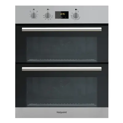 HOTPOINT DD2 IX Electric Double Oven - Stainless Steel, Stainless Steel