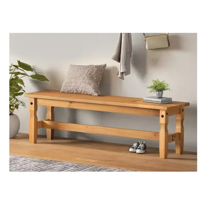 Corona 5'0" Dining Bench Solid Pine Furniture