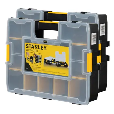 Stanley Tools Sort Master Organiser Twin Pack STA195839