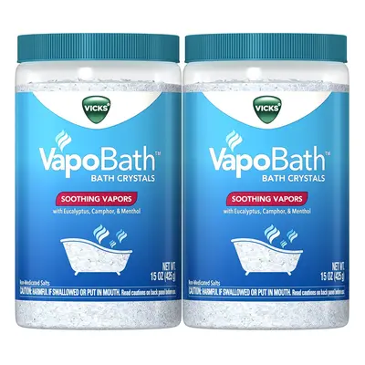 Vicks OZ Bath Salt count (Old Product)