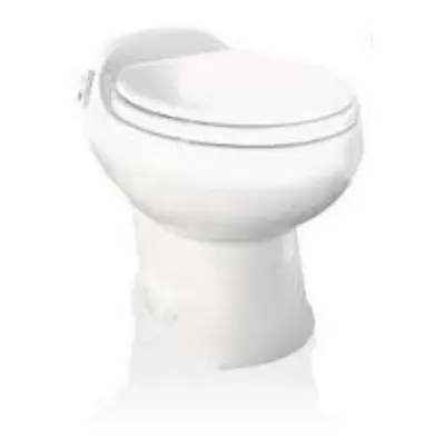 THETFORD White Aria Toilet Seat and Cover Assembly