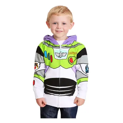 Disney boys Buzz Lightyear Toy Story fashion hoodies White 3T US