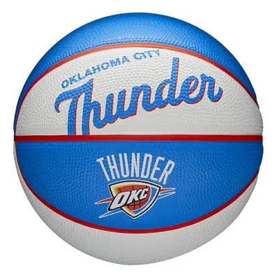 WILSON NBA Team Retro Mini Basketball - Oklahoma city Thunder