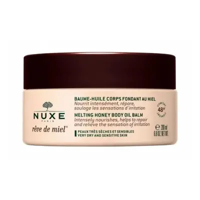 Nuxe Body Oil Balm Moisturiser Reve de Miel 200ml Melting Honey & Botanical Oils