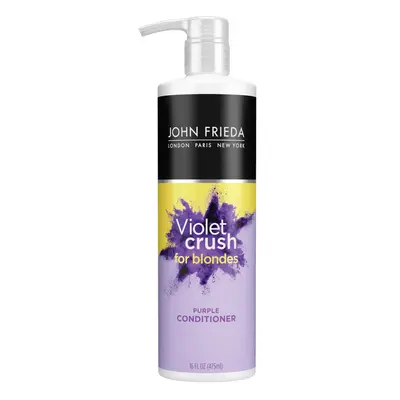 John Frieda Violet Crush Purple Conditioner for Blonde Hair Fl Oz