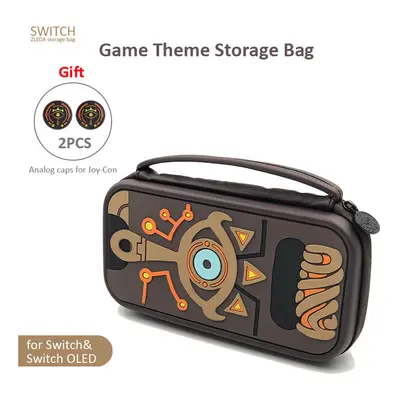 (G) For Nintendo Switch Storage Bag ZD Tears Of The Kingdom Hard Protective Case Shell Cover For